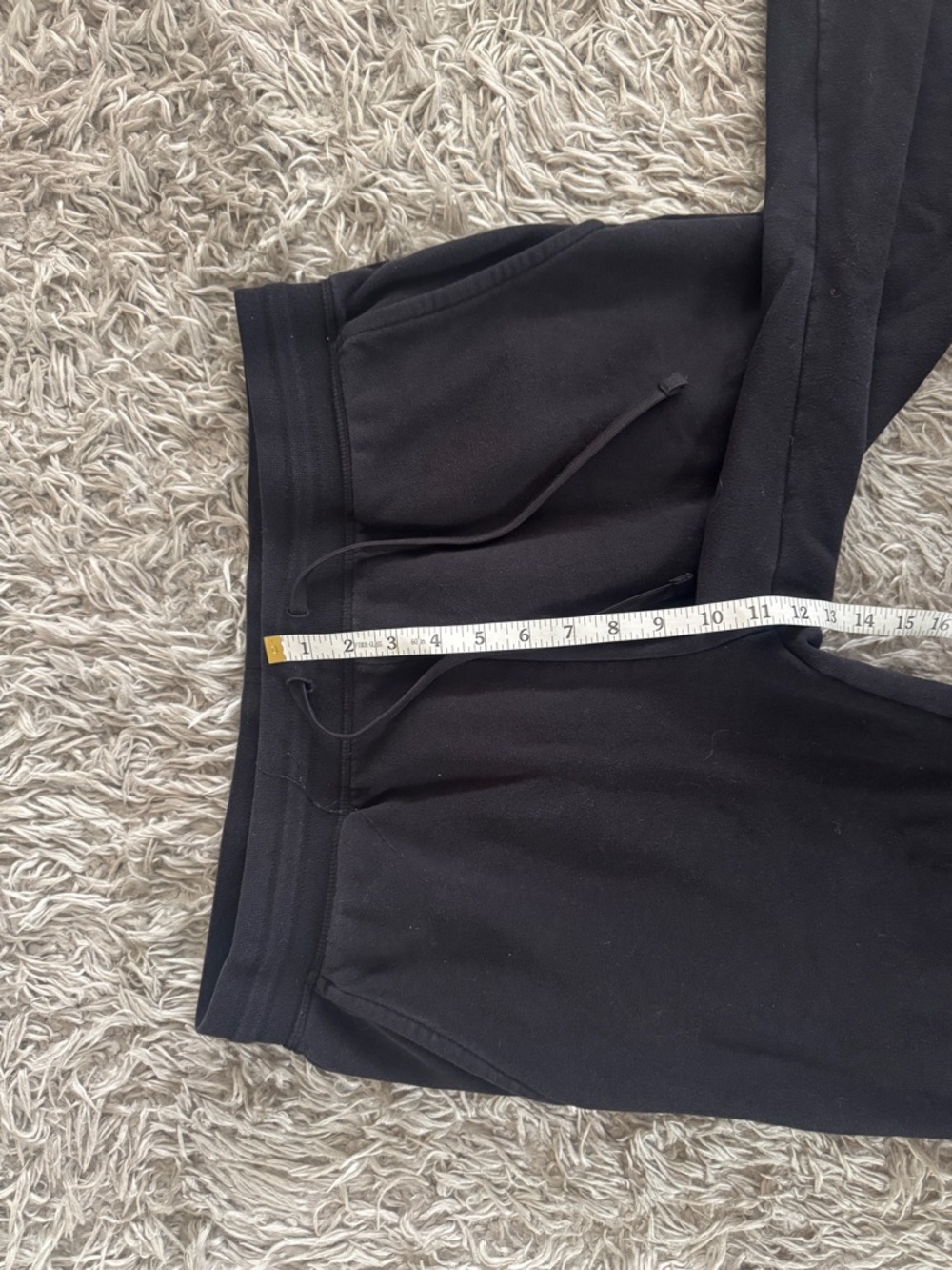 Tek Gear Black Drawstring Fleece Sweatpants - Picture 4 of 6